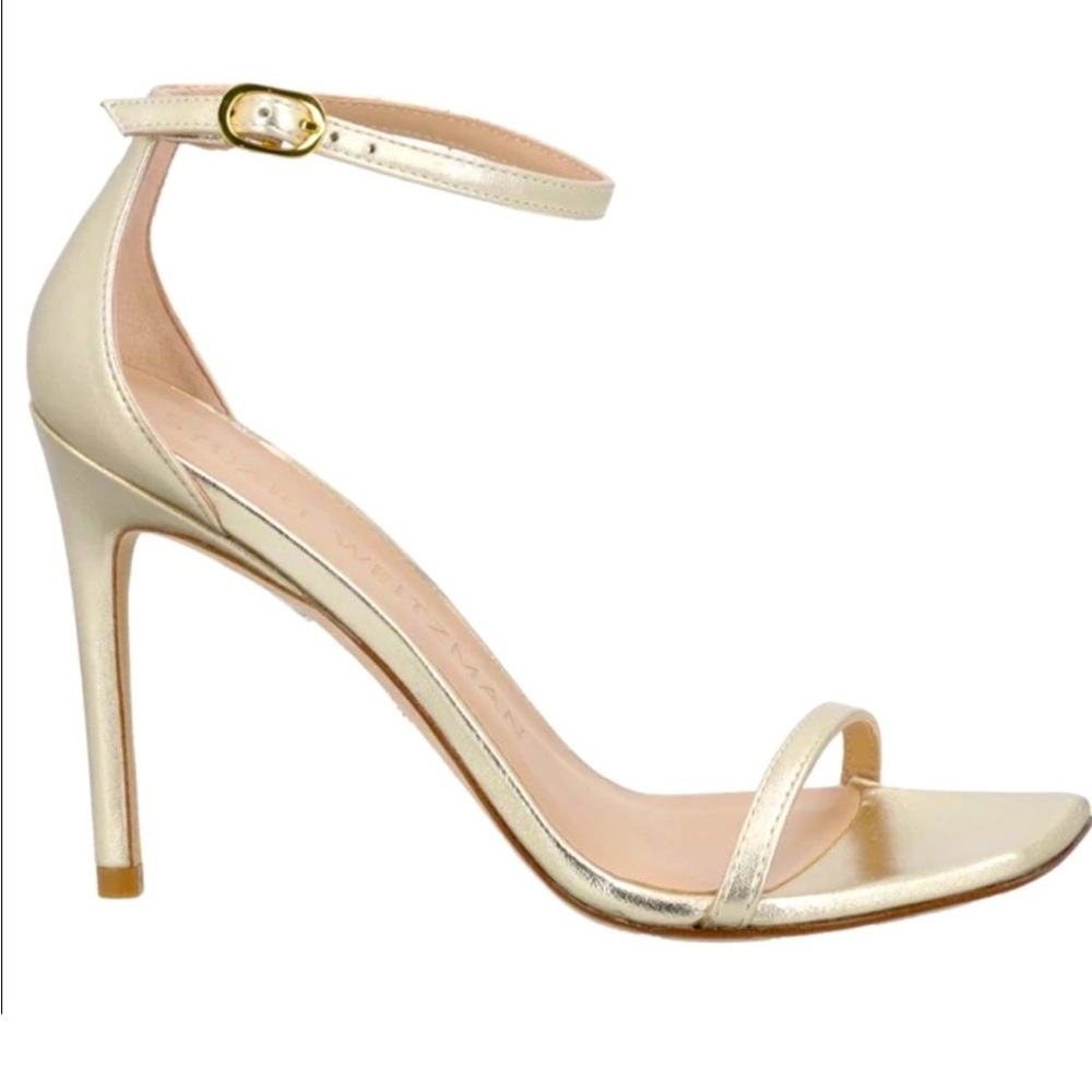 Stuart Weitzman Nudist Heel Sandals